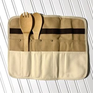 Canvas Utensil Carrier Case